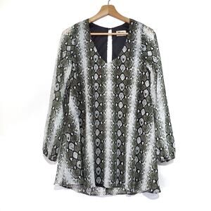 Show Me Your Mumu | Donna Michelle Tunic Snakeskin Print